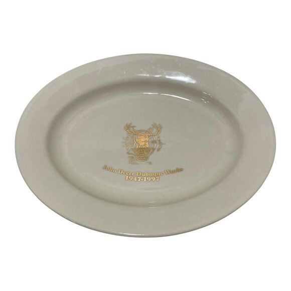 John Deere Large 50th Anniversary Dubuque Works Serving Platter Vintage 1996 - Picture 1 of 6